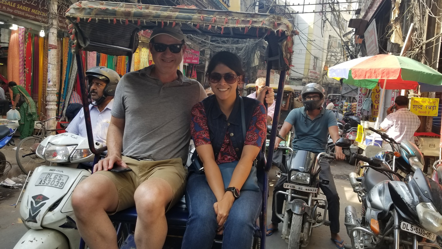 Dr. Bassell and Anwesha in India